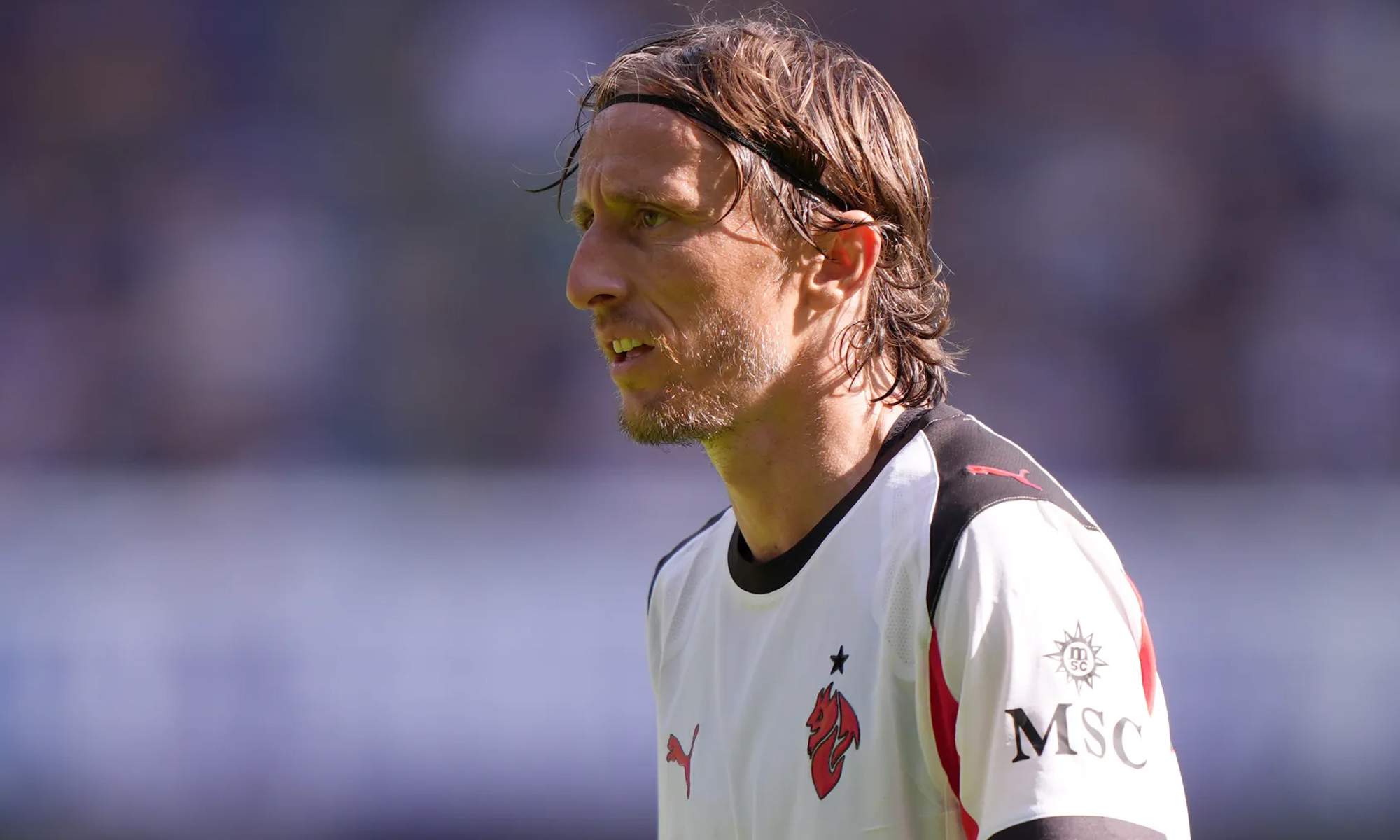 Modric debuta con el Milan pero no se olvida del Real Madrid: la imagen lo dice todo