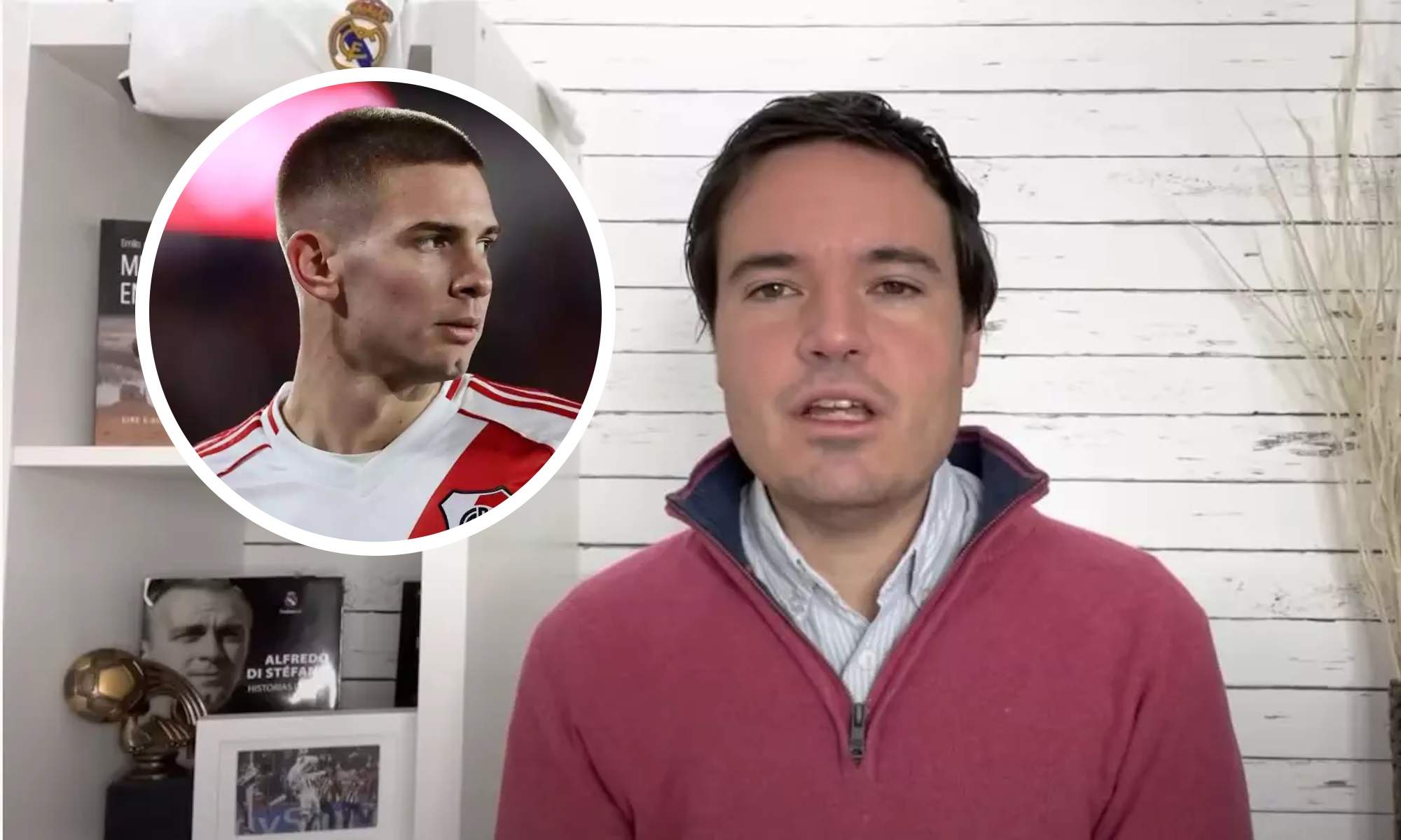 Ramón de Mon y Franco Mastantuono en círculo