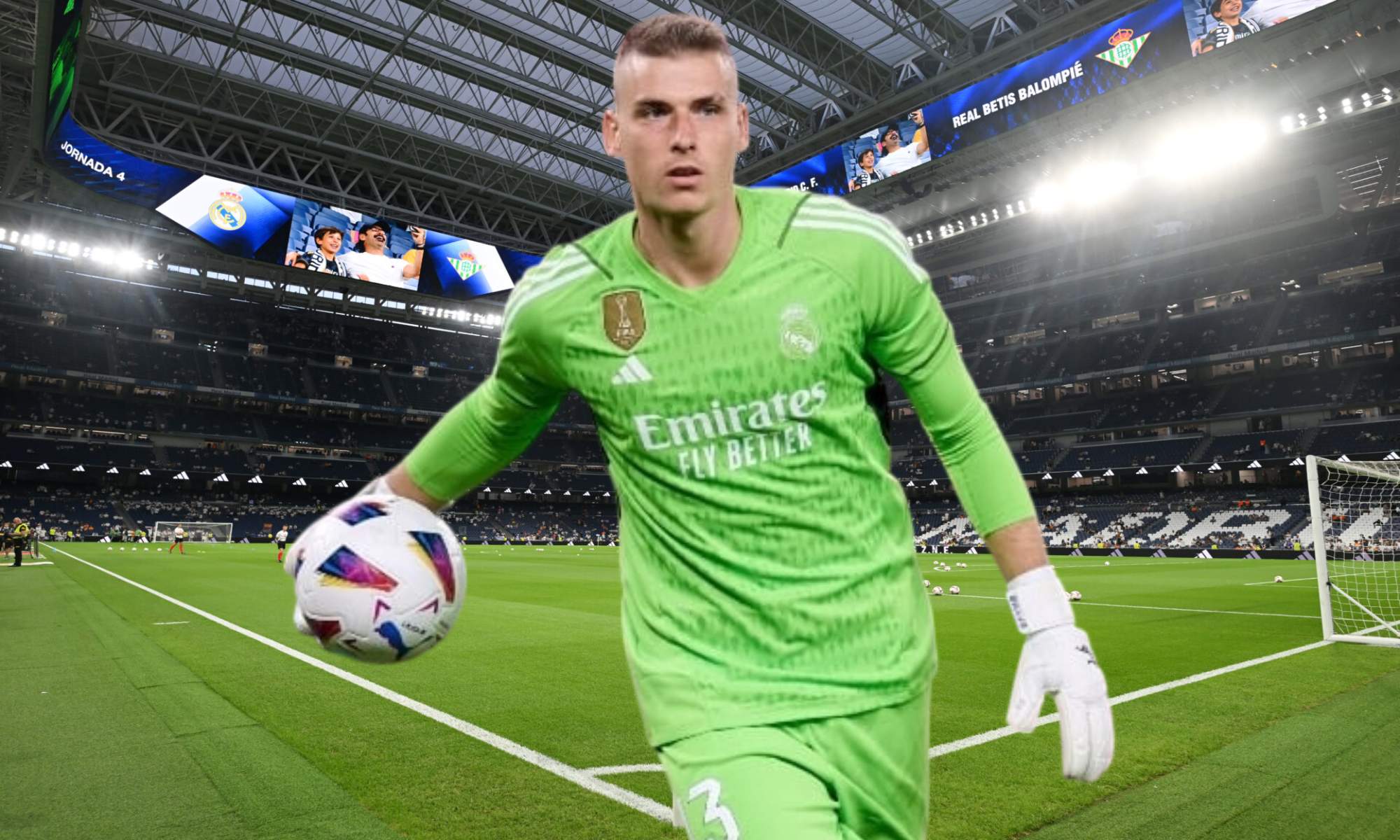 Andriy Lunin ha recibido una oferta inesperada que lo puede cambiar todo