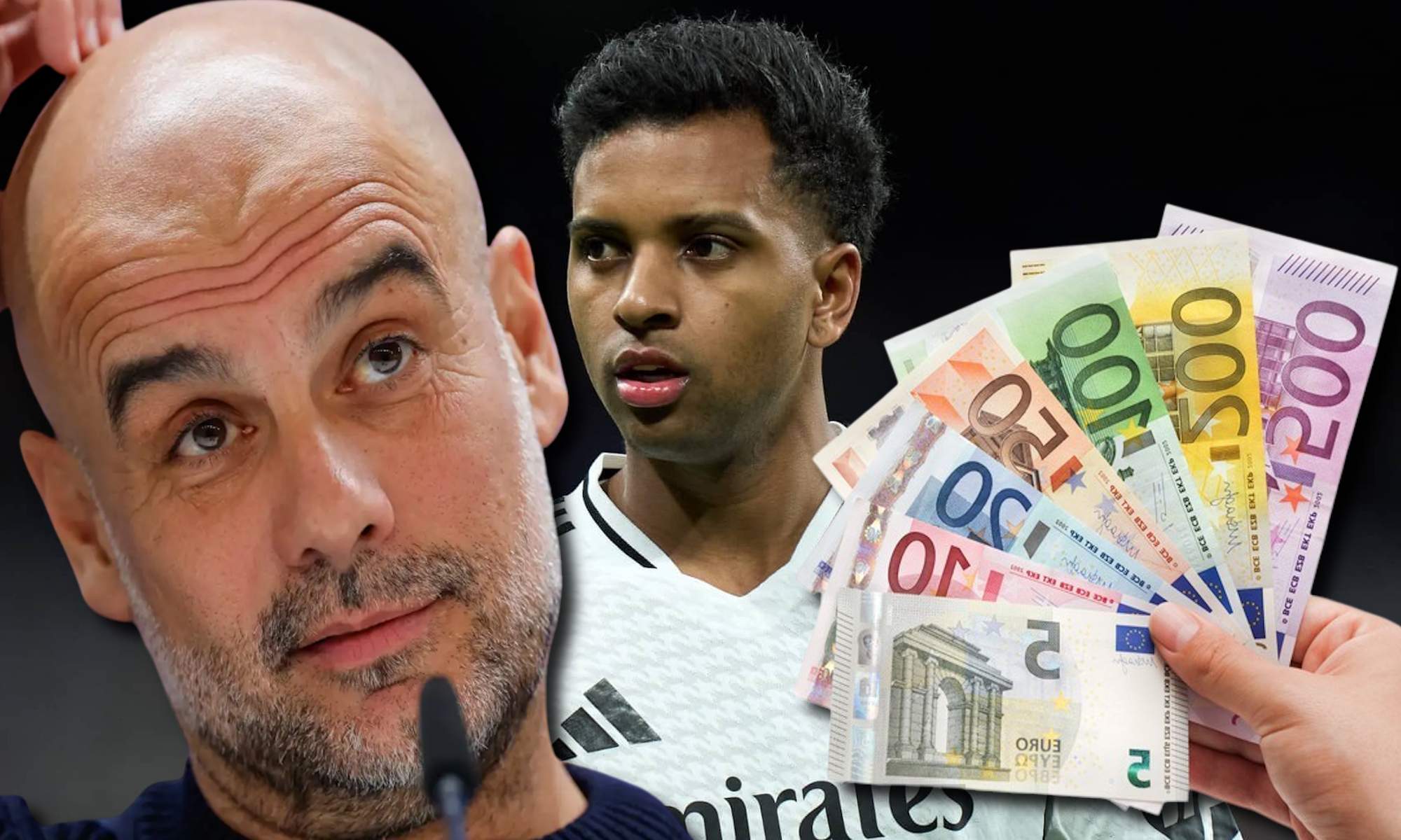 Rodrygo, Guardiola y dinero