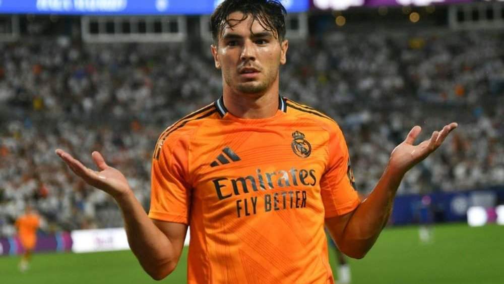 Brahim Díaz con el Real Madrid Brahim Díaz con el Real Madrid
