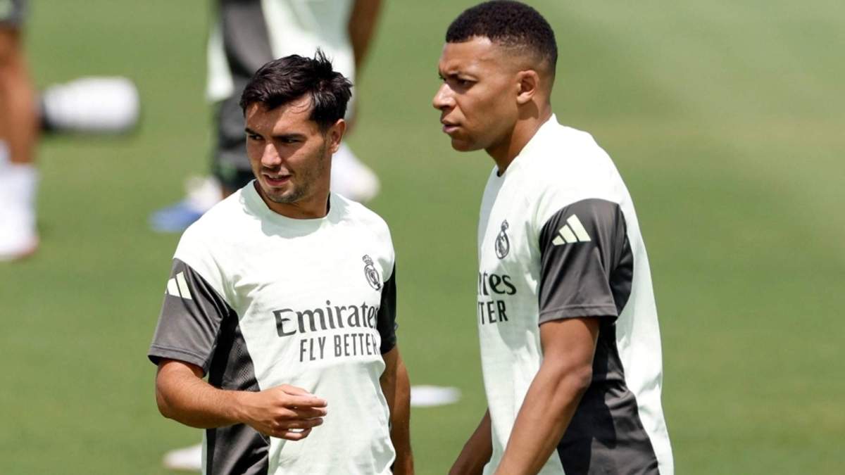 Brahim Díaz y Kylian Mbappé