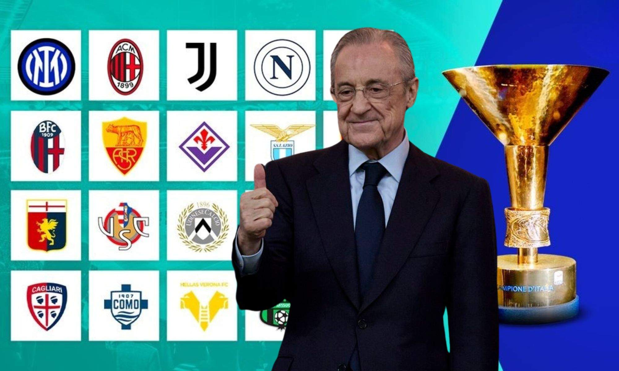 Serie A Equipos y Florentino Pérez