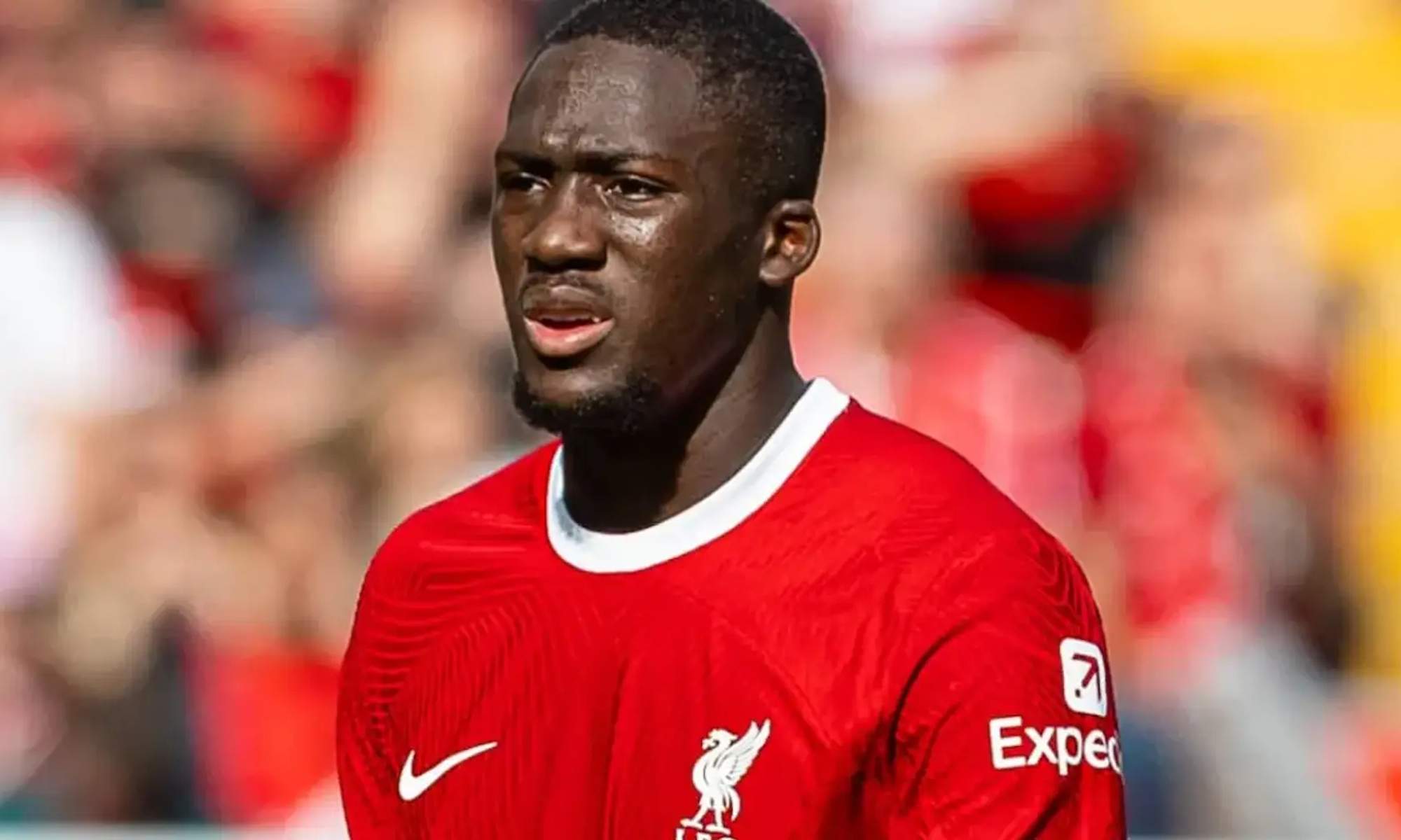 Konaté con el Liverpool