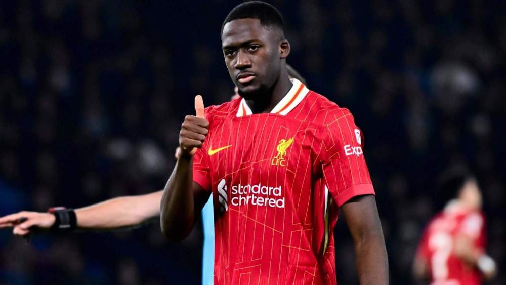 Konaté con el Liverpool