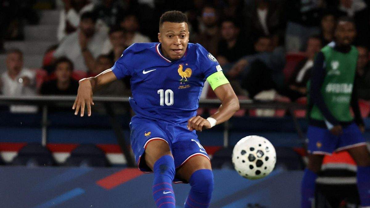 Mbappé con Francia