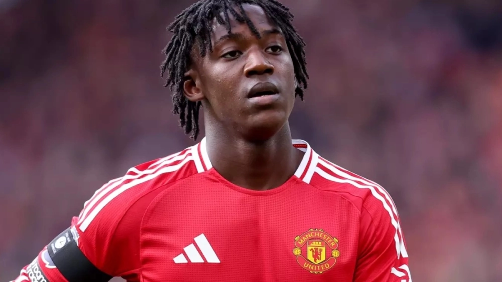 Mainoo con el United