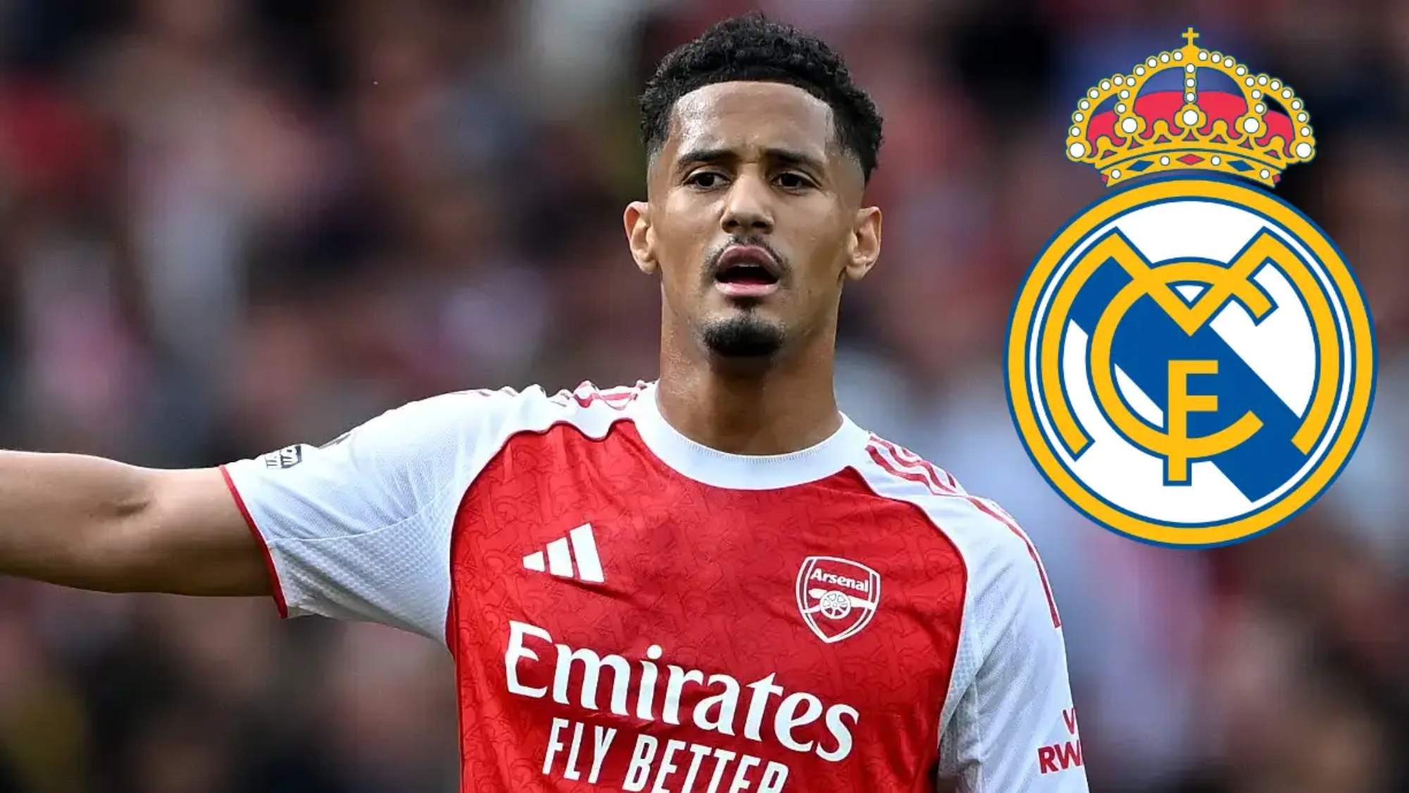 El Real Madrid, pendiente de la respuesta de William Saliba a su última oferta.