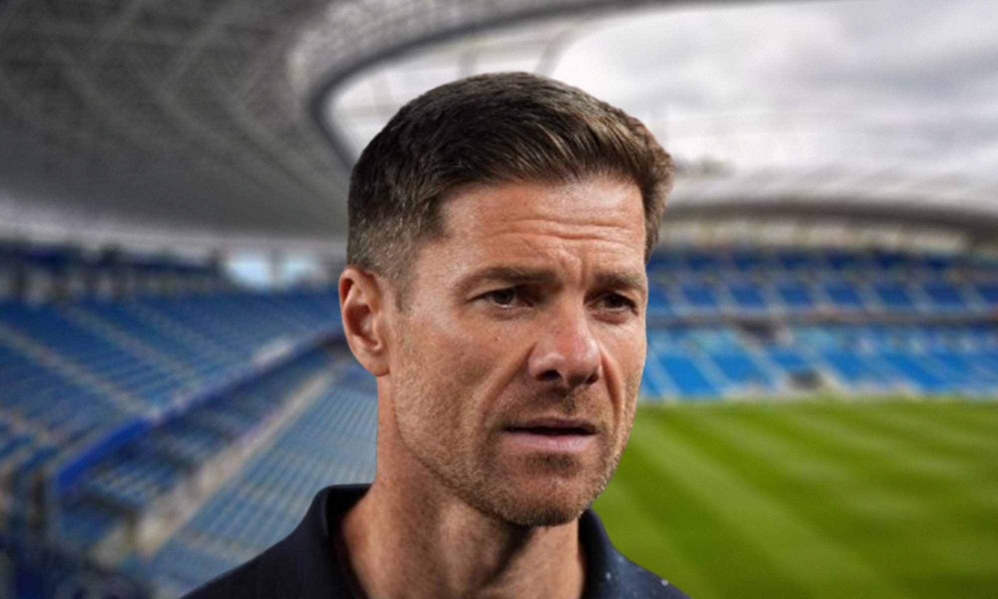 Xabi Alonso y el estadio de la Real Sociedad, Anoeta. 