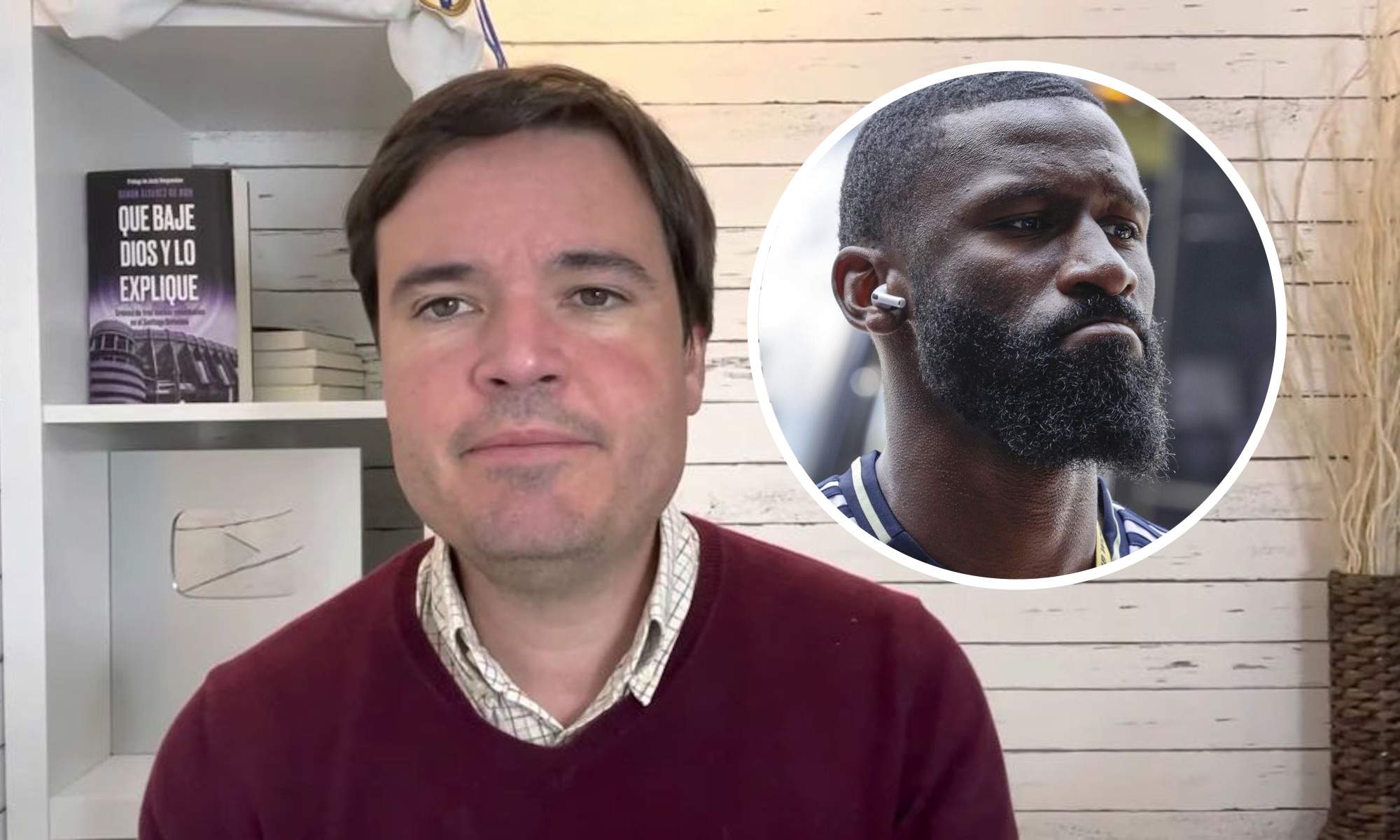 Ramón de Mon y Rüdiger en círculo