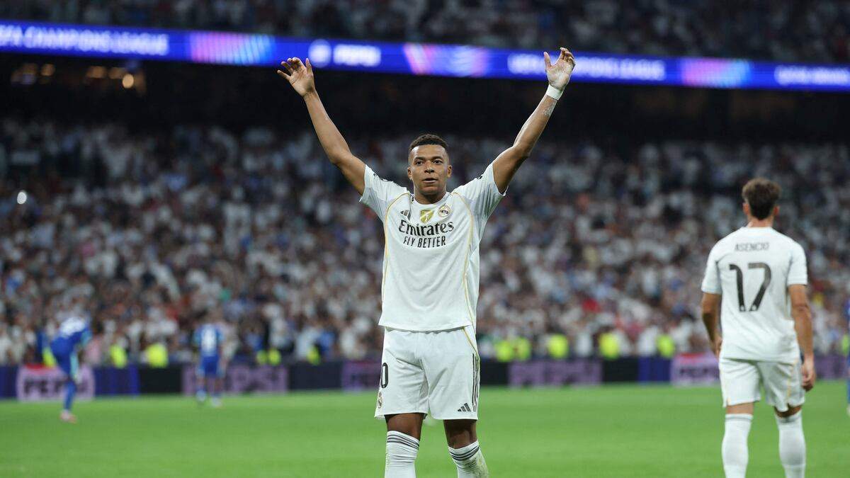 kylian mbappé gol madrid