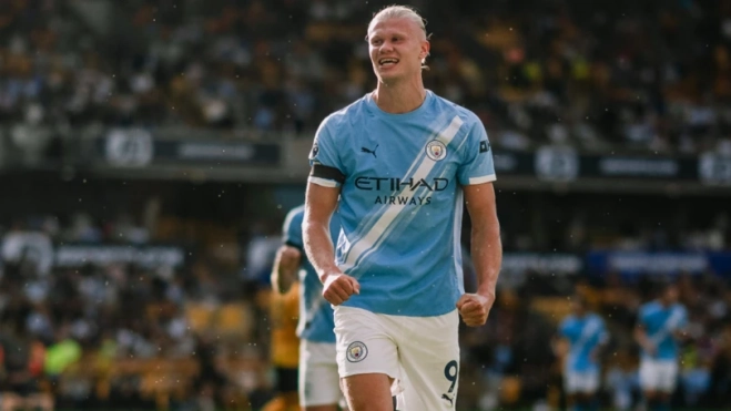 erling haaland partido manchestercity