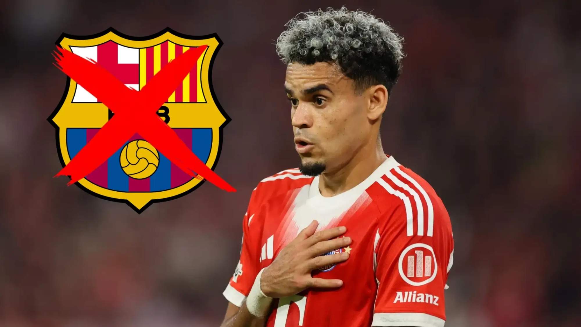 El mensaje de Luis Díaz tras un verano en el que rechazó al Barça. El mensaje de Luis Díaz tras un verano en el que rechazó al Barça.