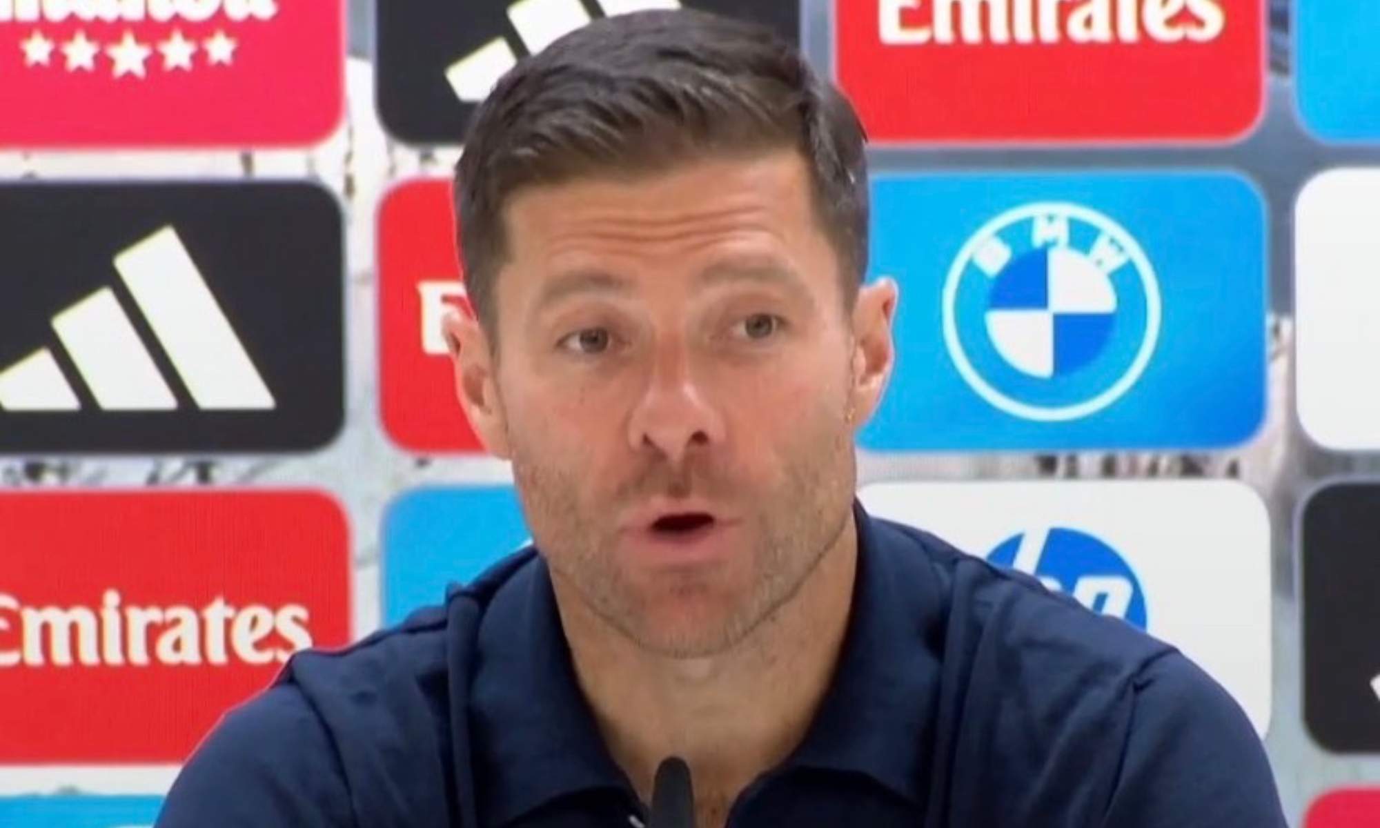 Xabi Alonso en rueda prensa