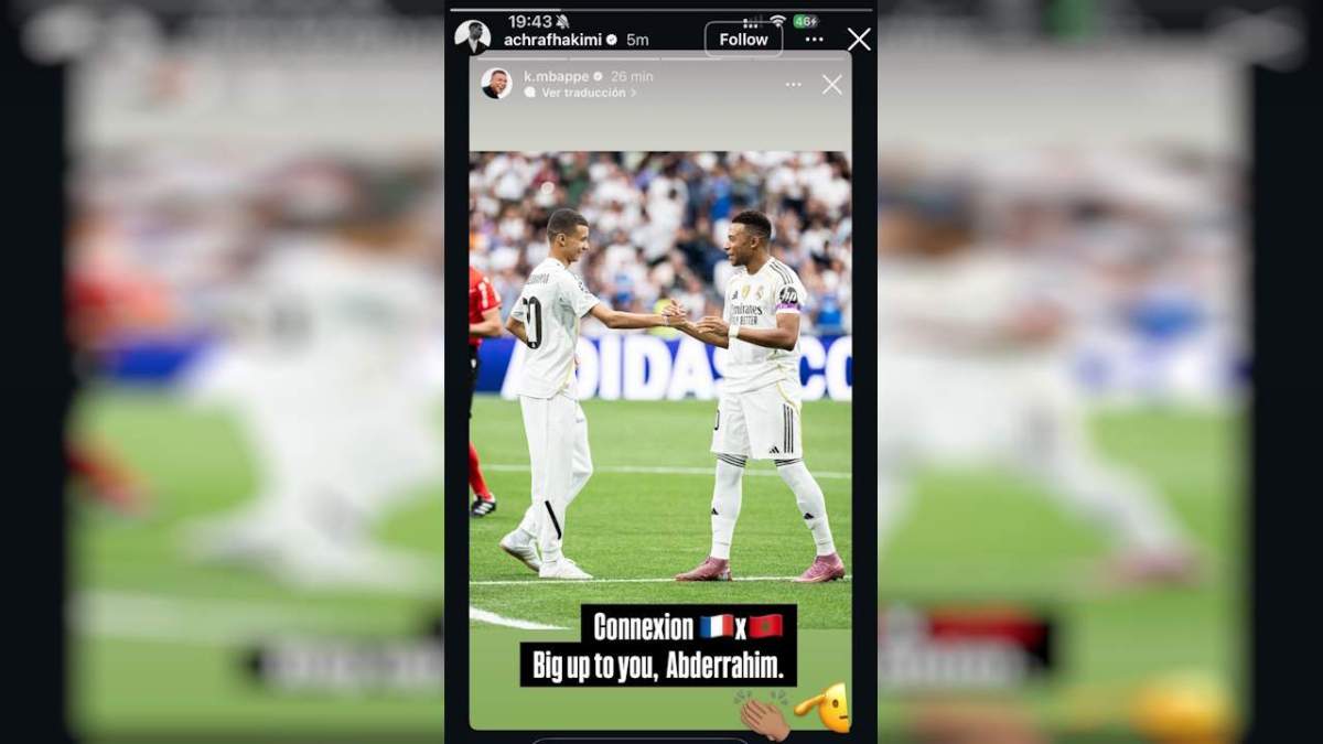 La publicación de Hakimi