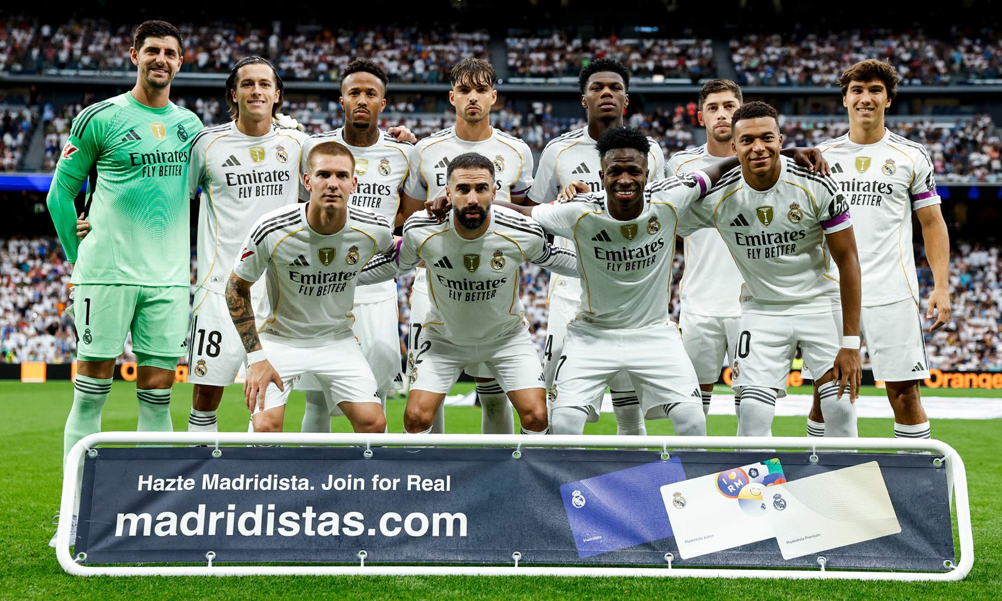 Once del Real Madrid contra el Espanyol.  Once del Real Madrid contra el Espanyol.