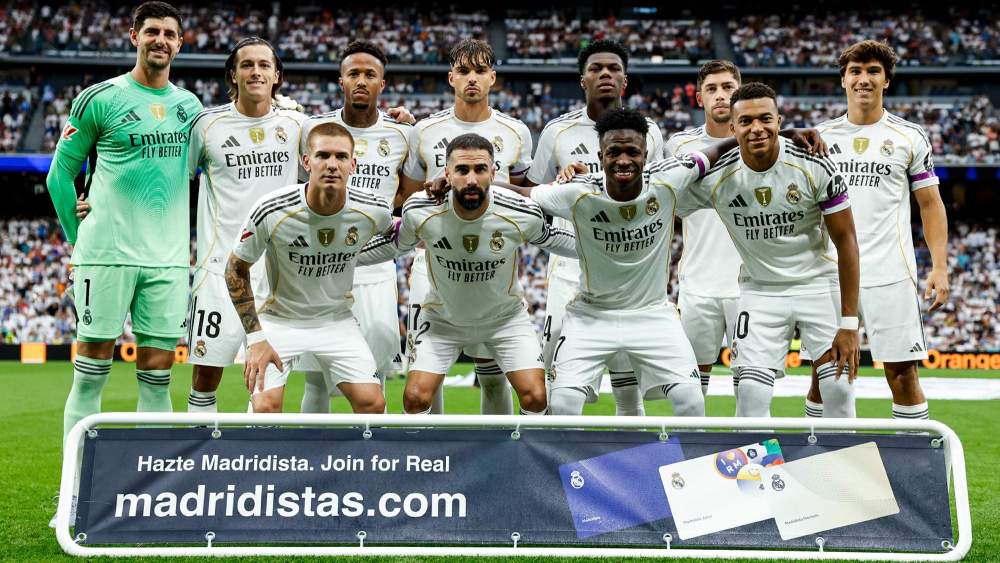 Once del Real Madrid contra el Espanyol. Once del Real Madrid contra el Espanyol.
