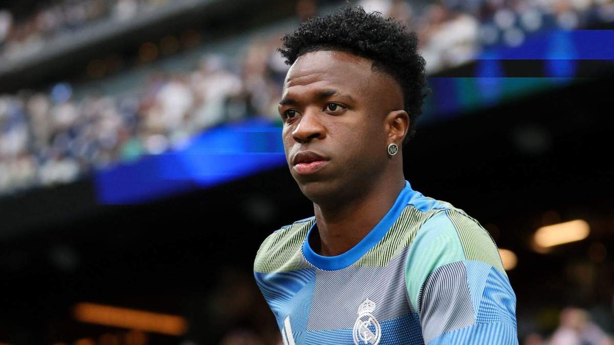 Vinicius con el Real Madrid