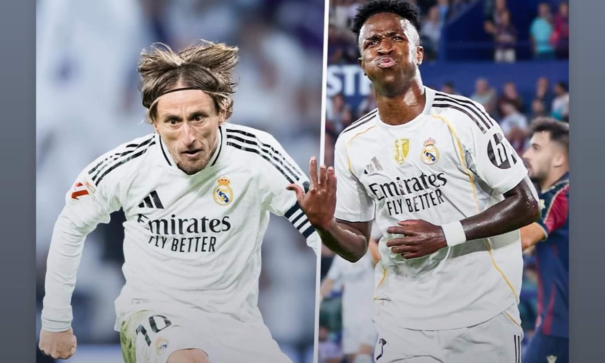 Modric y Vinicius