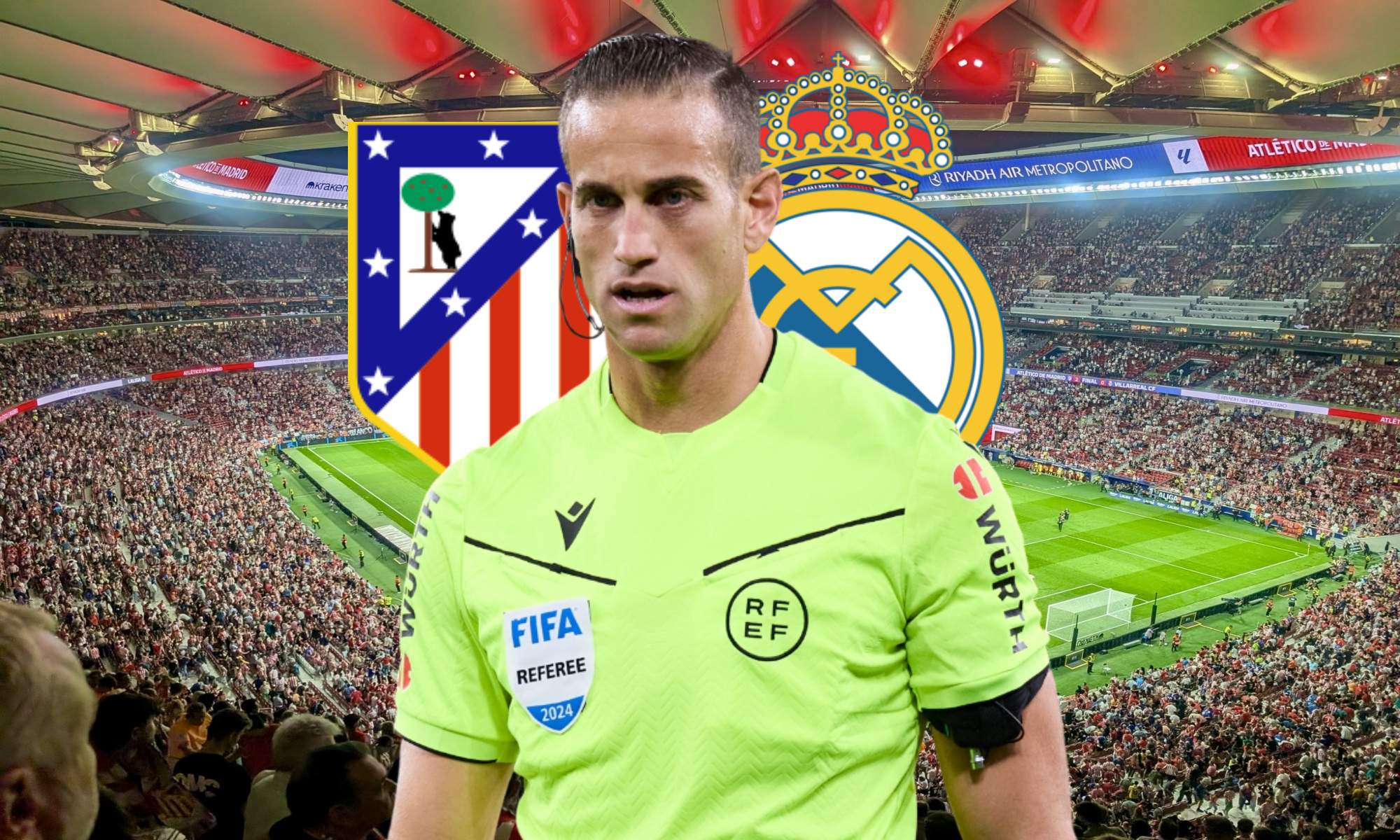 El Real Madrid molesto con esta designación arbitral para el derbi
