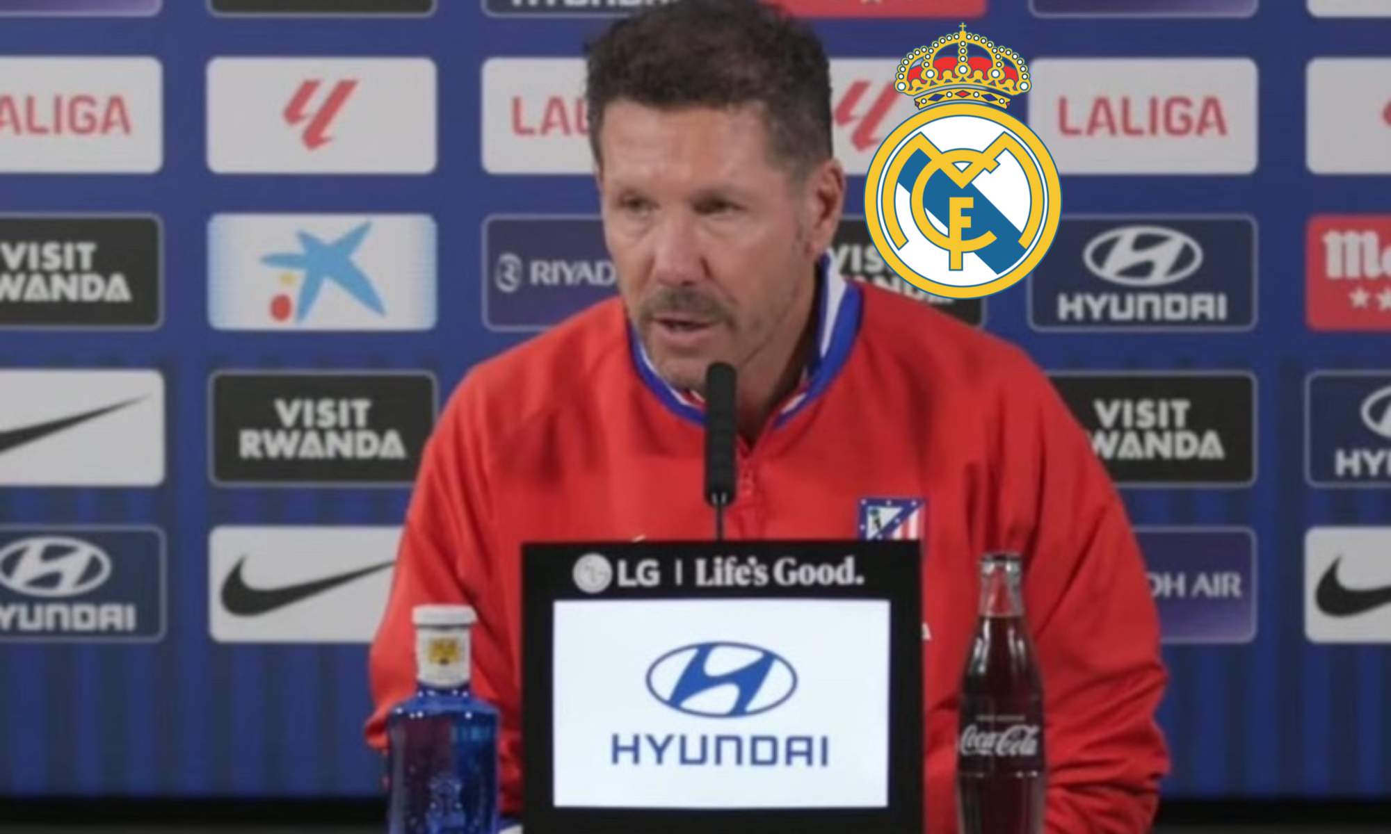 Simeone quita importancia a la distancia entre ambos equipos
