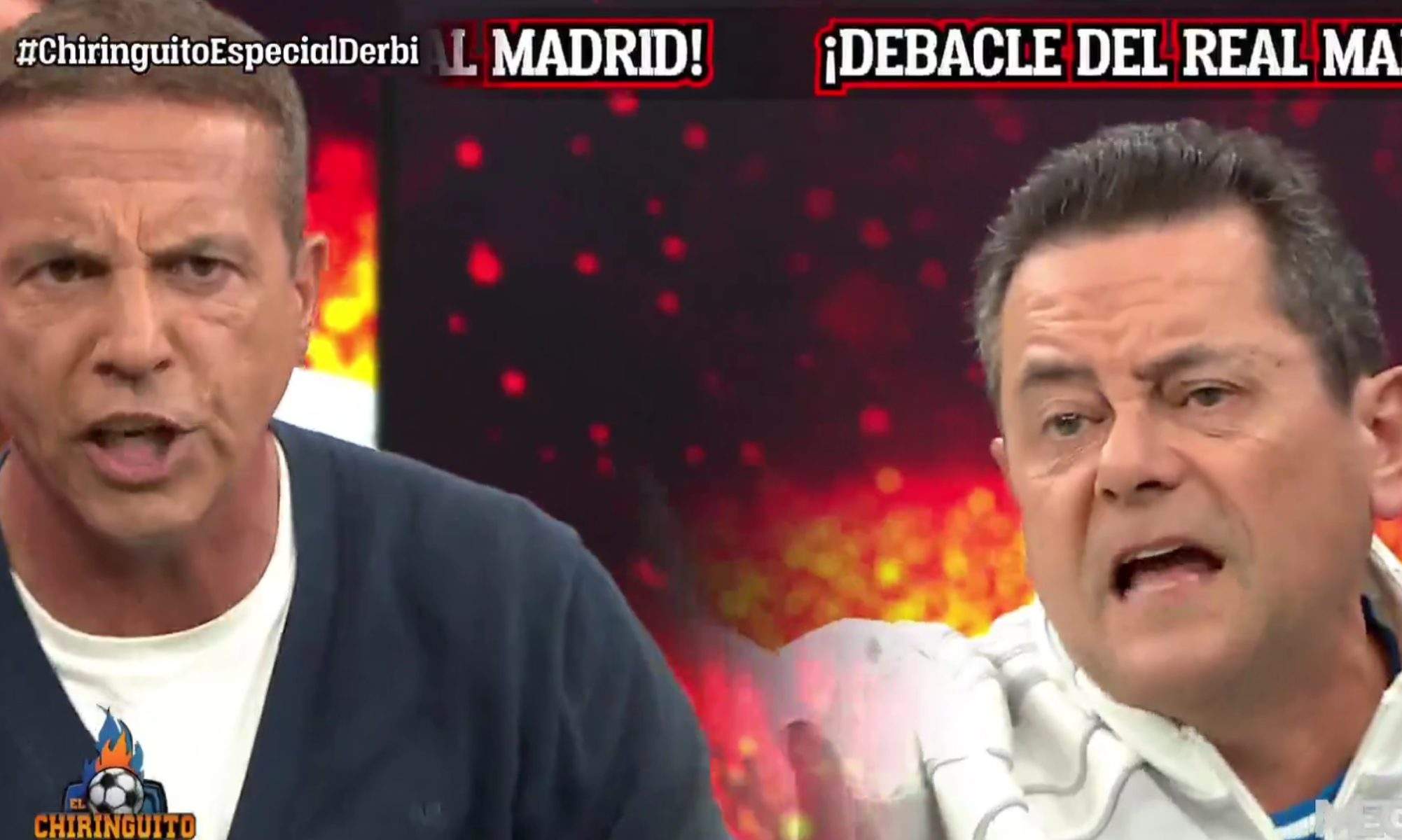 Roncero y Soria tensión en el Chiringuito