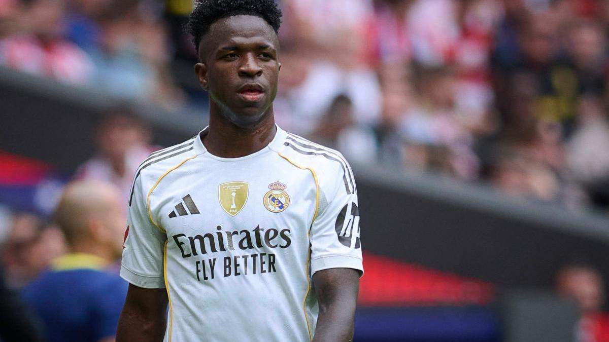 Vinicius con el Real Madrid