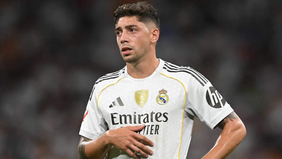 Fede Valverde con el Real Madrid Fede Valverde con el Real Madrid