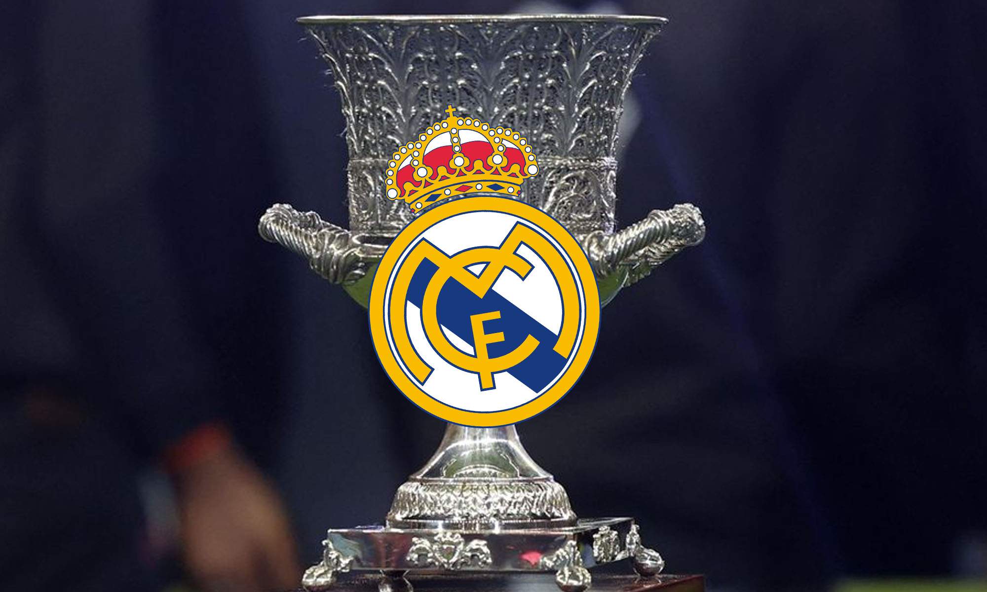 Escudo Real Madrid con Supercopa de España
