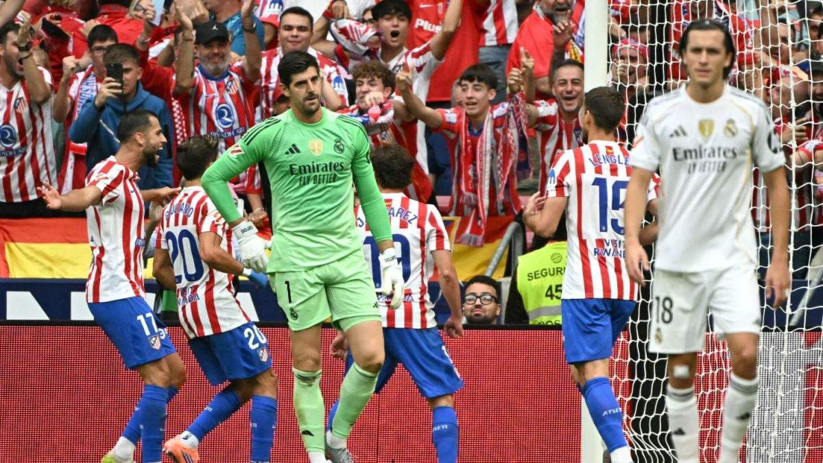 Partido entre el Atlético de Madrid y el Real Madrid