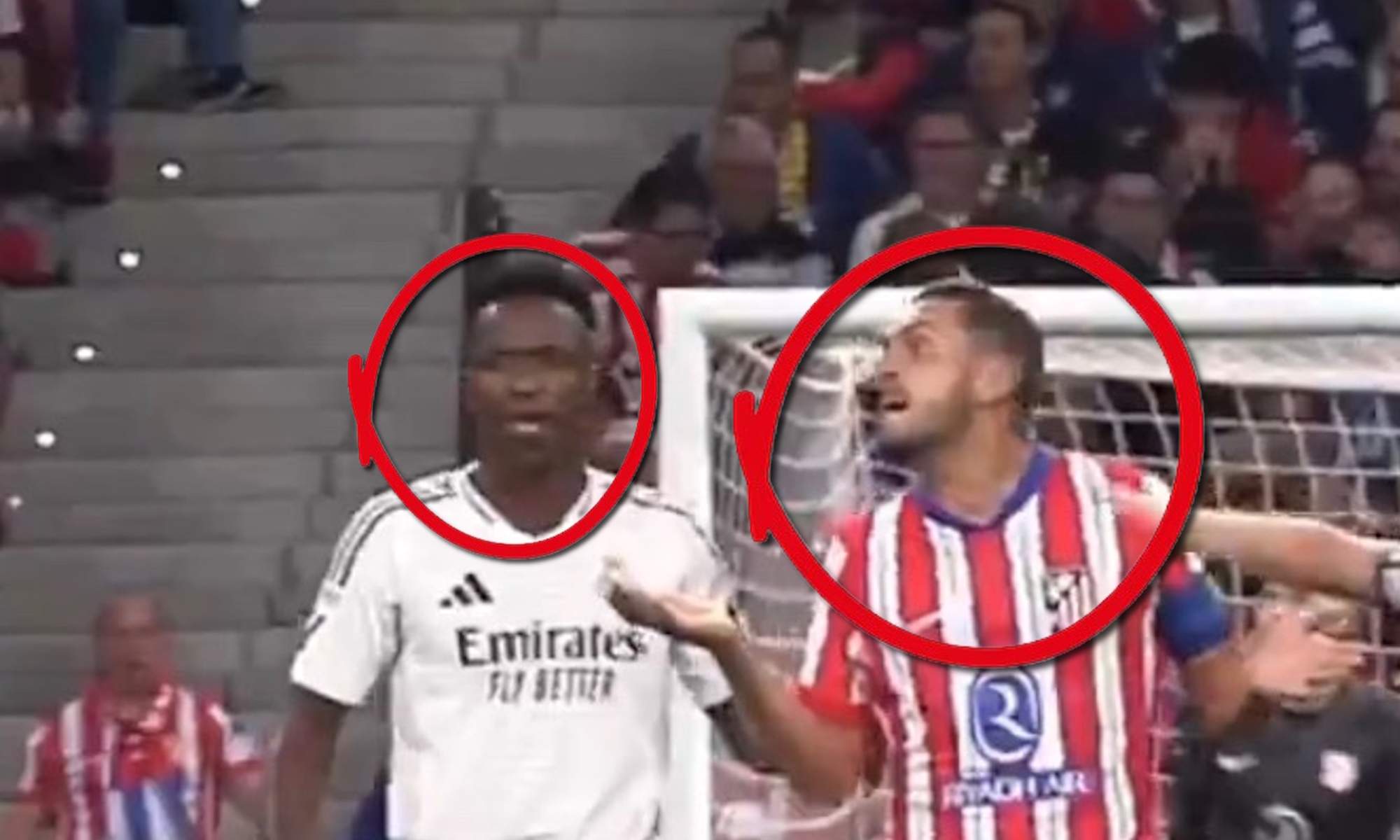 La imagen entre Vini y Koke