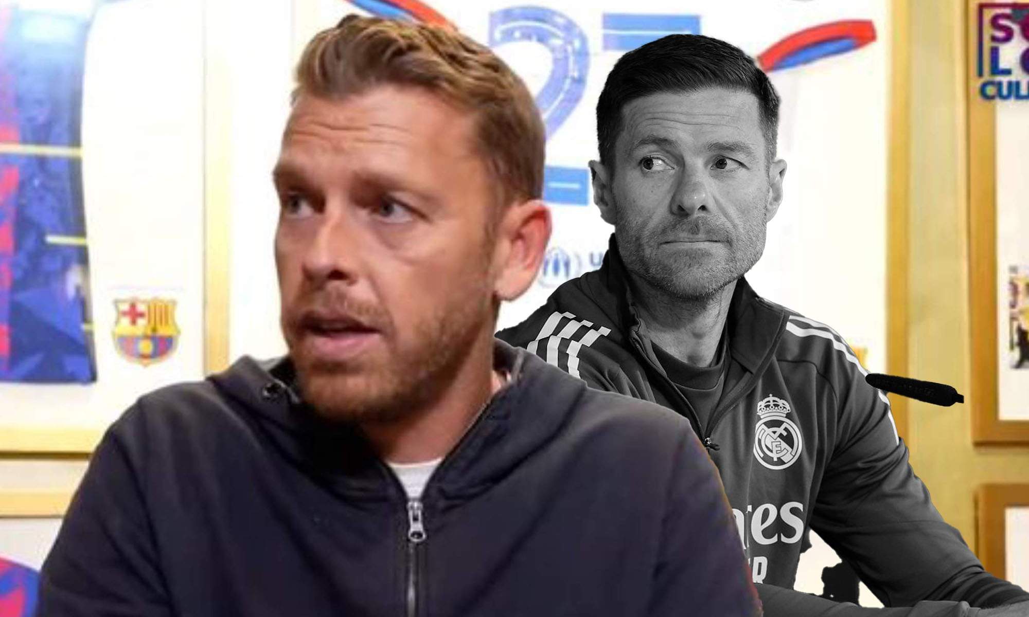 Jota Jordi con Xabi Alonso en BN