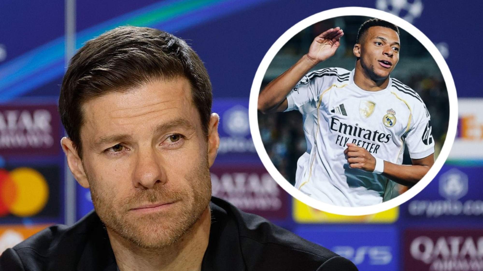 El mensaje de Xabi Alonso sobre Kylian Mbappé.