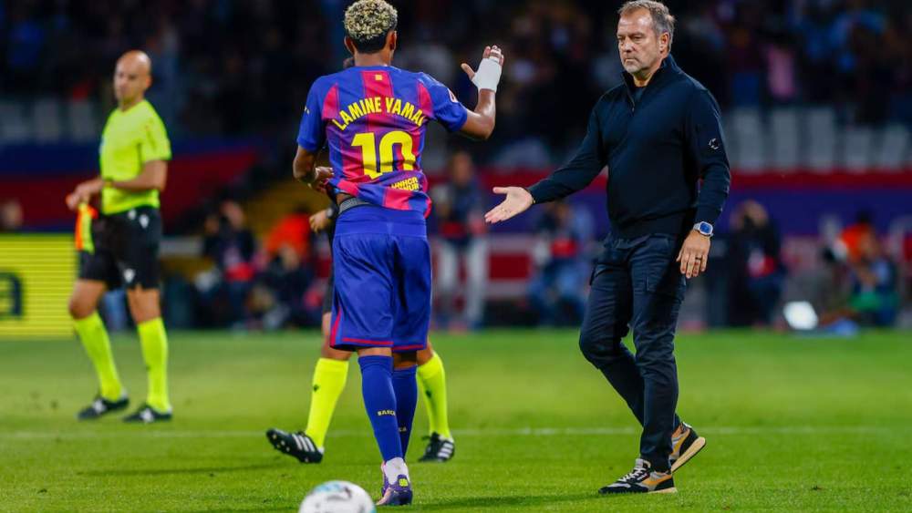 Hansi Flick Lamine Yamal