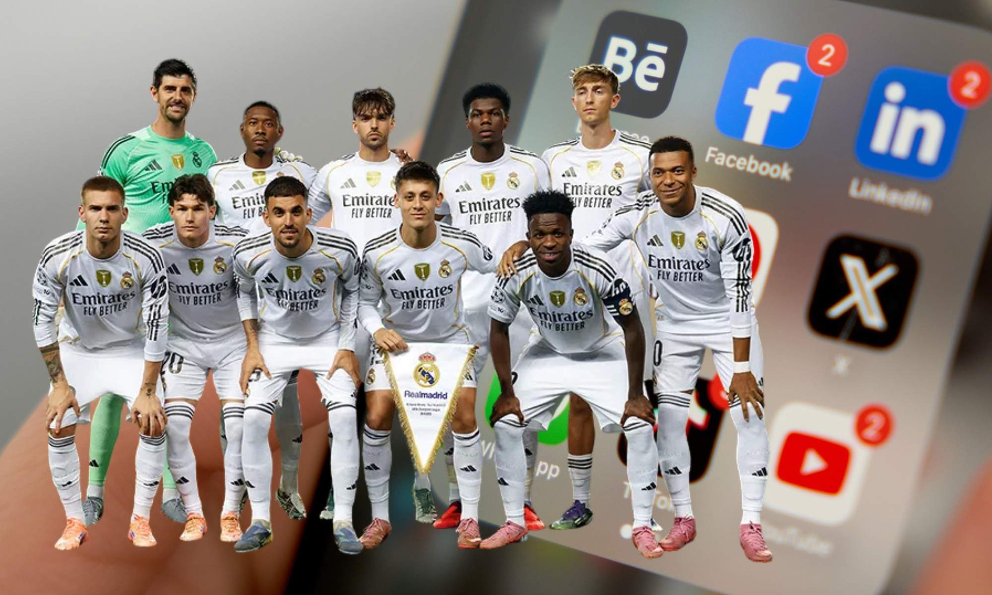 Once Real Madrid y Redes Sociales