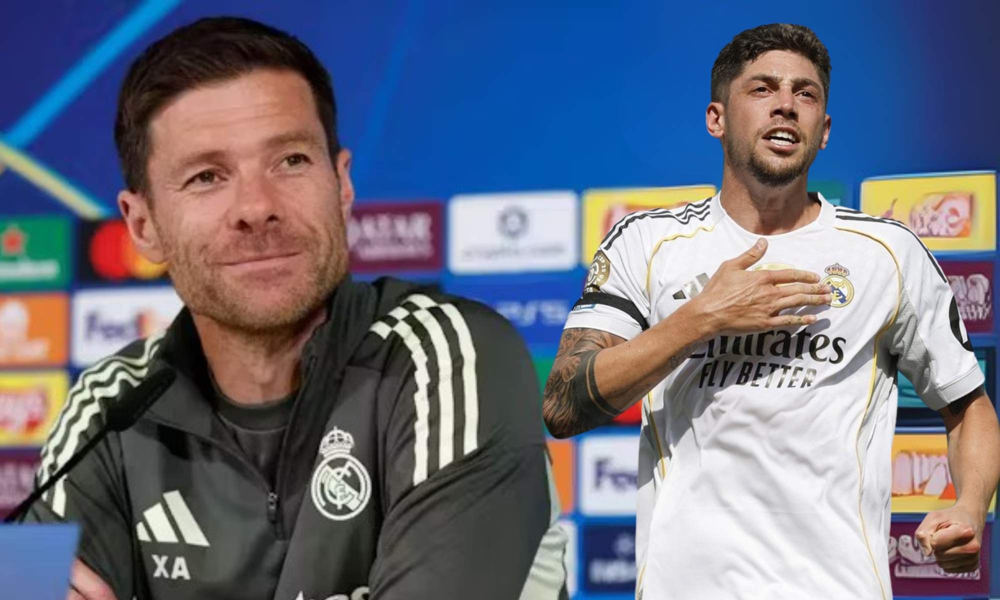 Xabi Alonso y Fede Valverde
