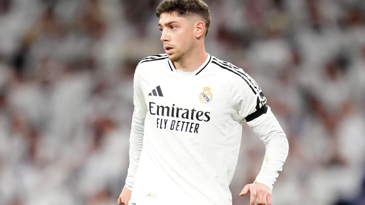 Fede Valverde con el Real Madrid Fede Valverde con el Real Madrid