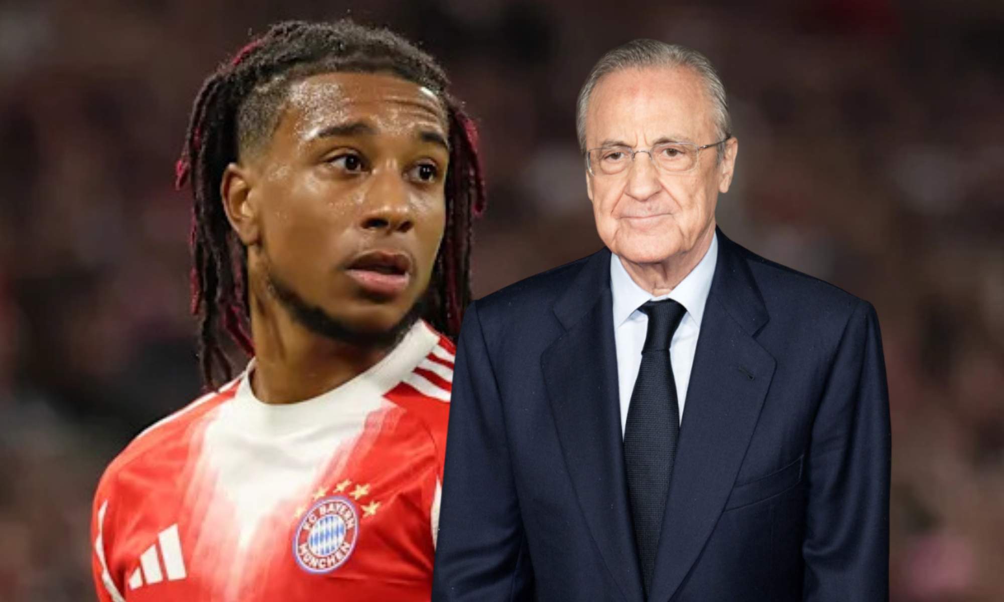 Florentino Pérez no le quita ojo a la situación que atraviesa Michael Olise en el Bayern de Múnich