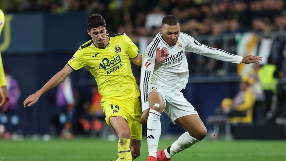 Mbappé en el partido contra el Villareal de la temporada pasada Mbappé en el partido contra el Villareal de la temporada pasada