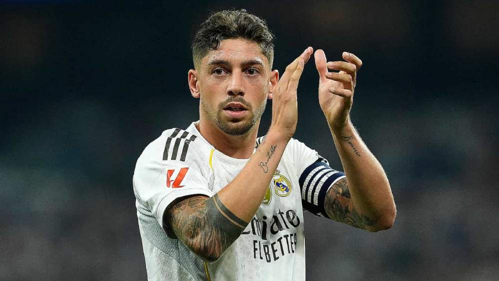 Fede Valverde con el Real Madrid Fede Valverde con el Real Madrid