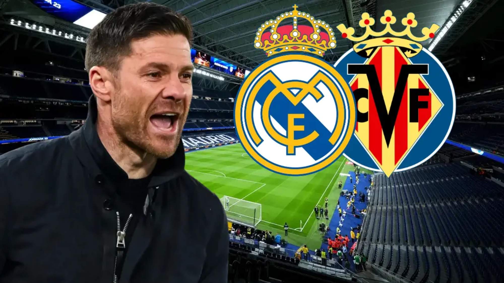 El once inicial de Xabi Alonso para el Real Madrid - Villarreal CF de LaLiga.
