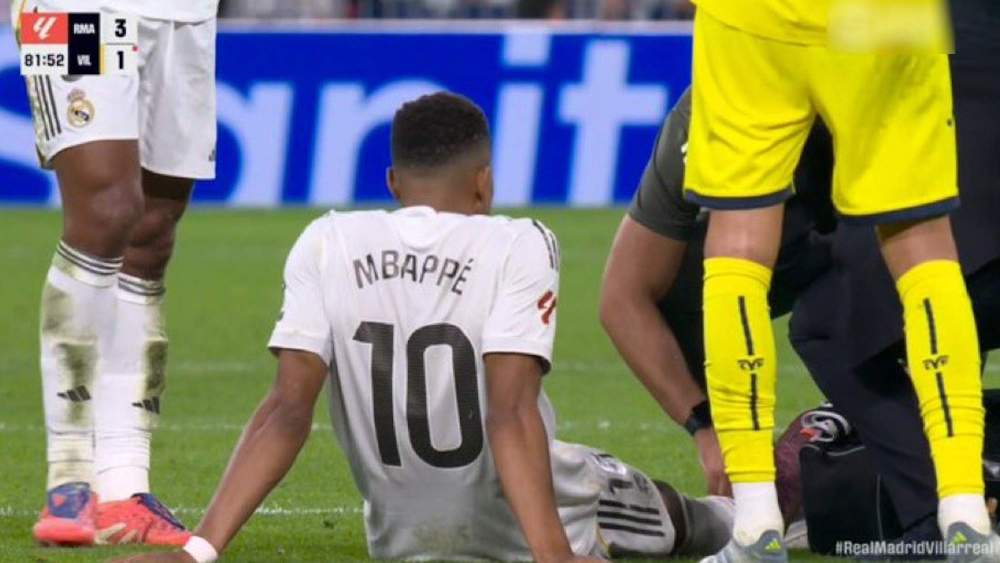 Mbappé lesionado Mbappé lesionado
