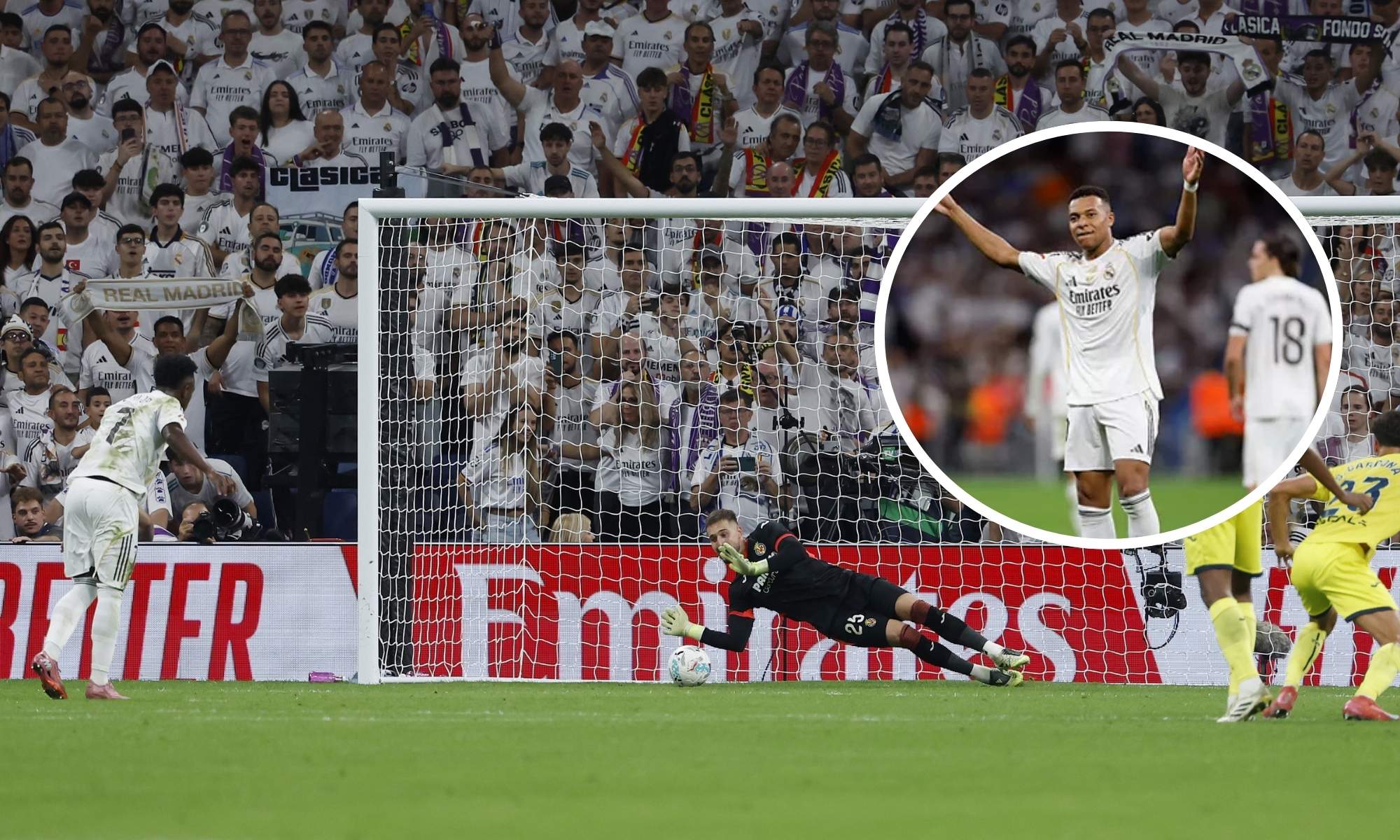 Penalti Vinicius Villarreal Mbappé