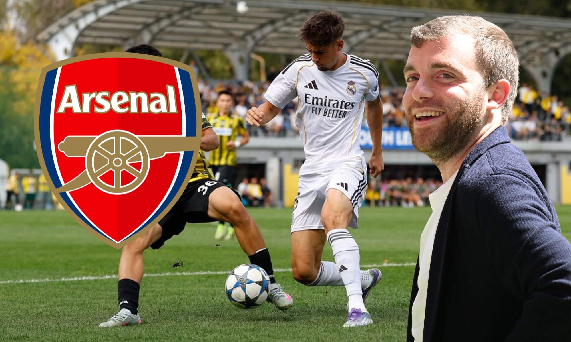 Víctor Valdepeñas, Fabrizio Romano y Arsenal