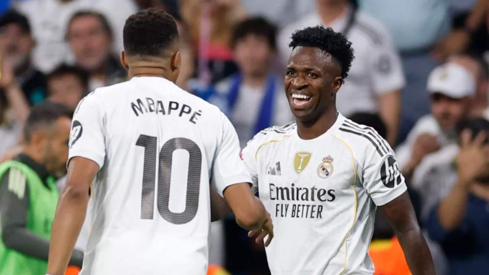 Vinícius y Mbappé comienzan a ser la dupla más temida del planeta fútbol. Vinícius y Mbappé comienzan a ser la dupla más temida del planeta fútbol.