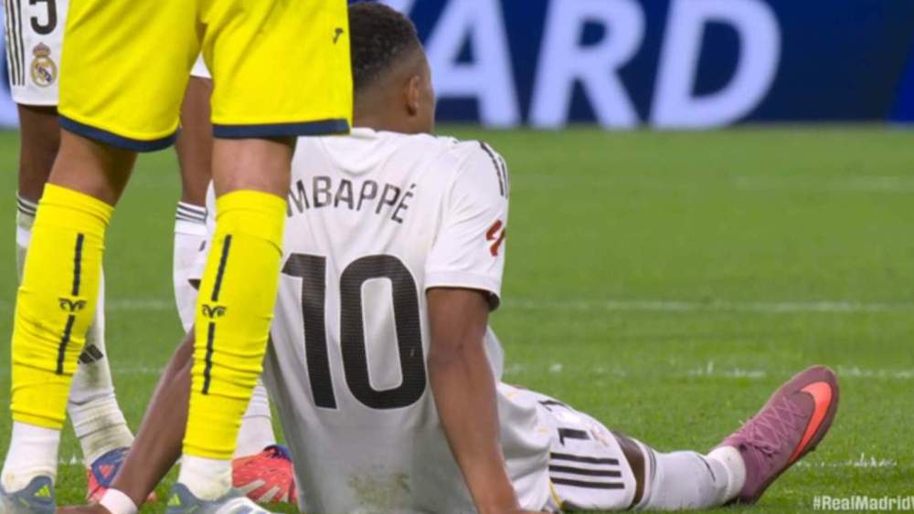 Mbappé lesionado Mbappé lesionado