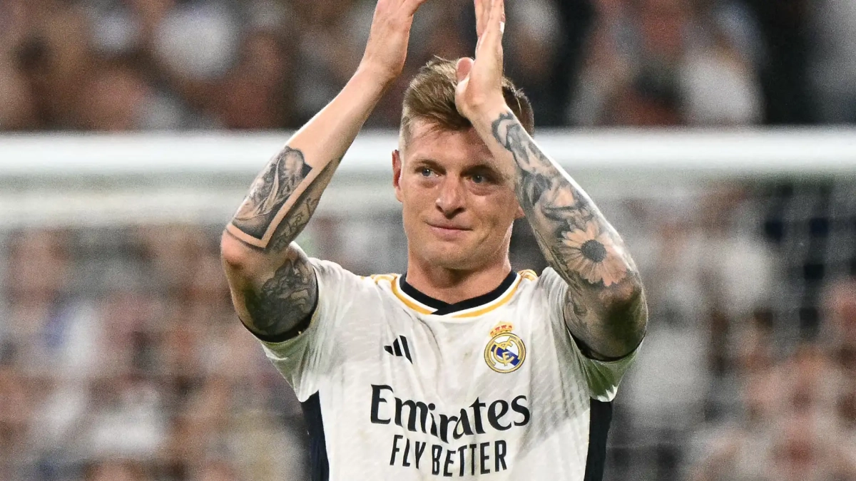 Toni Kroos con el Real Madrid Toni Kroos con el Real Madrid