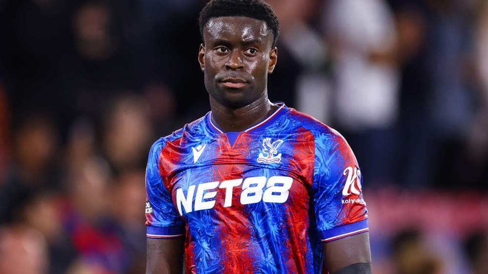 Marc Guéhi durante un partido con el Crystal Palace Marc Guéhi durante un partido con el Crystal Palace