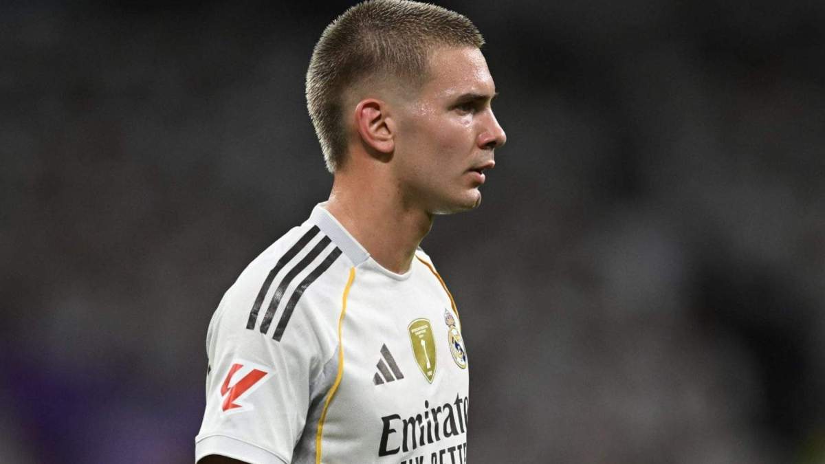 Franco Mastantuono con el Real Madrid Franco Mastantuono con el Real Madrid