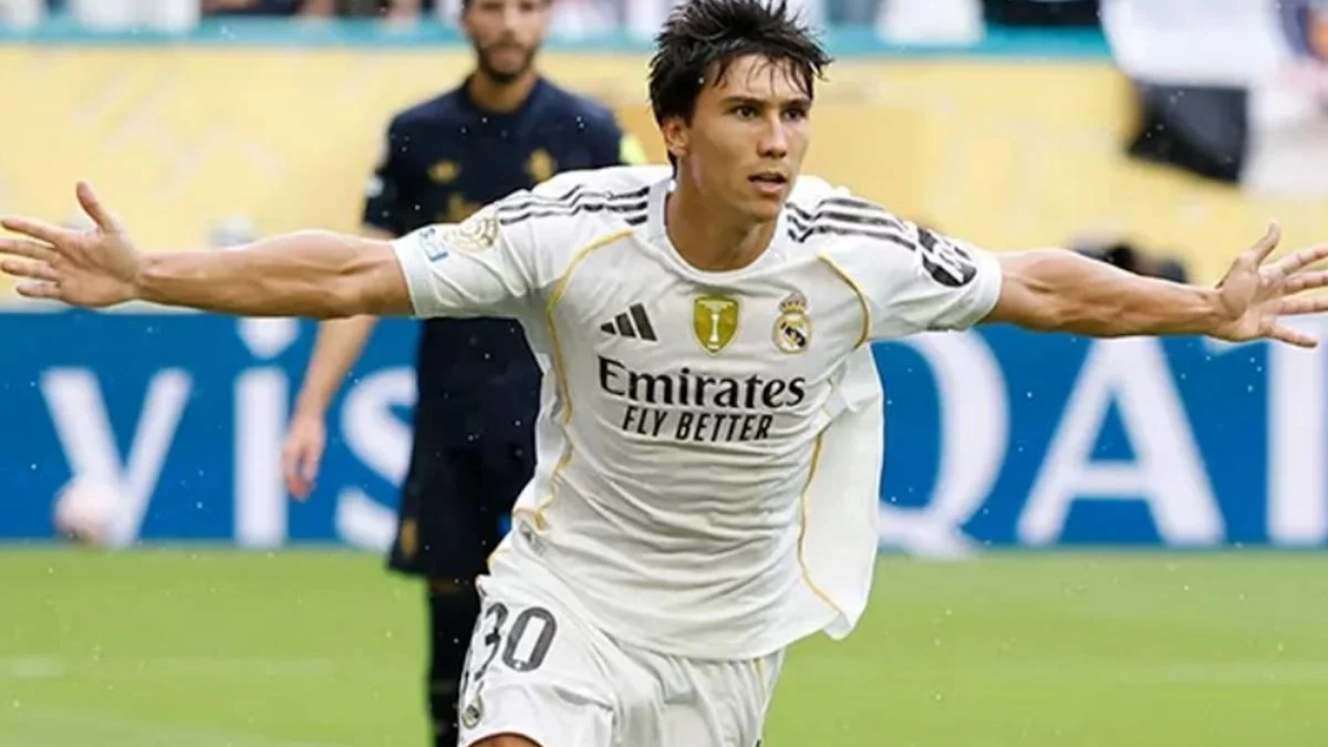 Gonzalo celebrando un gol con el Real Madrid Gonzalo celebrando un gol con el Real Madrid